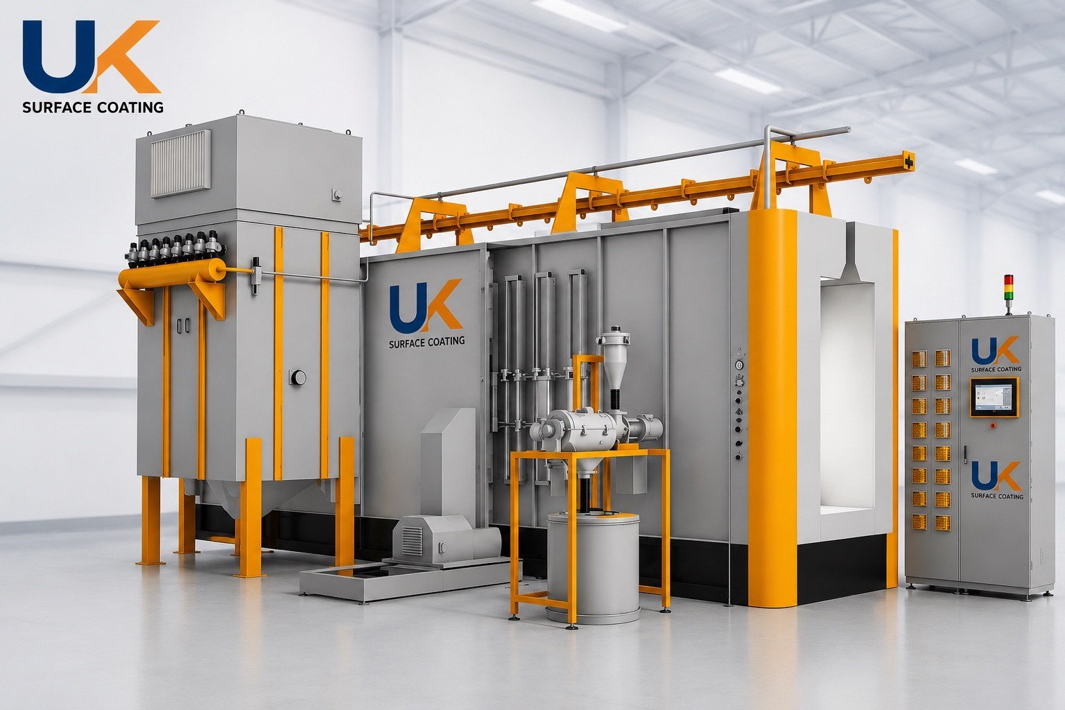 UK Surface Coating powder coating equipment